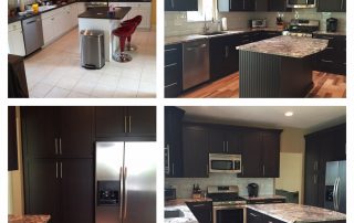 Hartzler Kitchen Before and After